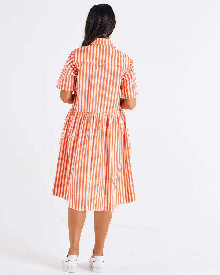 TANGERINE DENVER DRESS