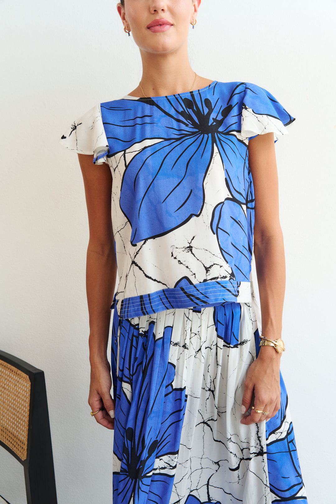 Hibiscus Blue Orchid Top