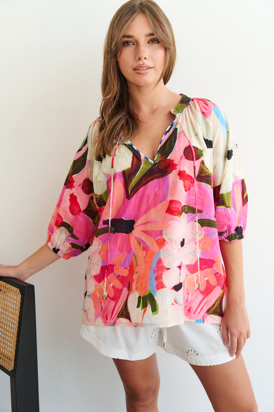 Renee Summer Blossom Blouse