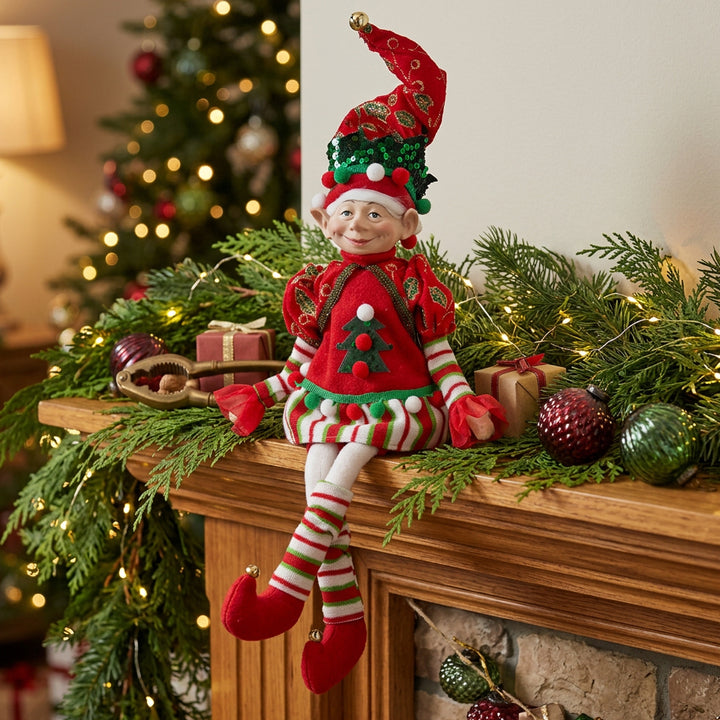Poseable Toyshop Christmas Elf - 46 cm / 18 Inch