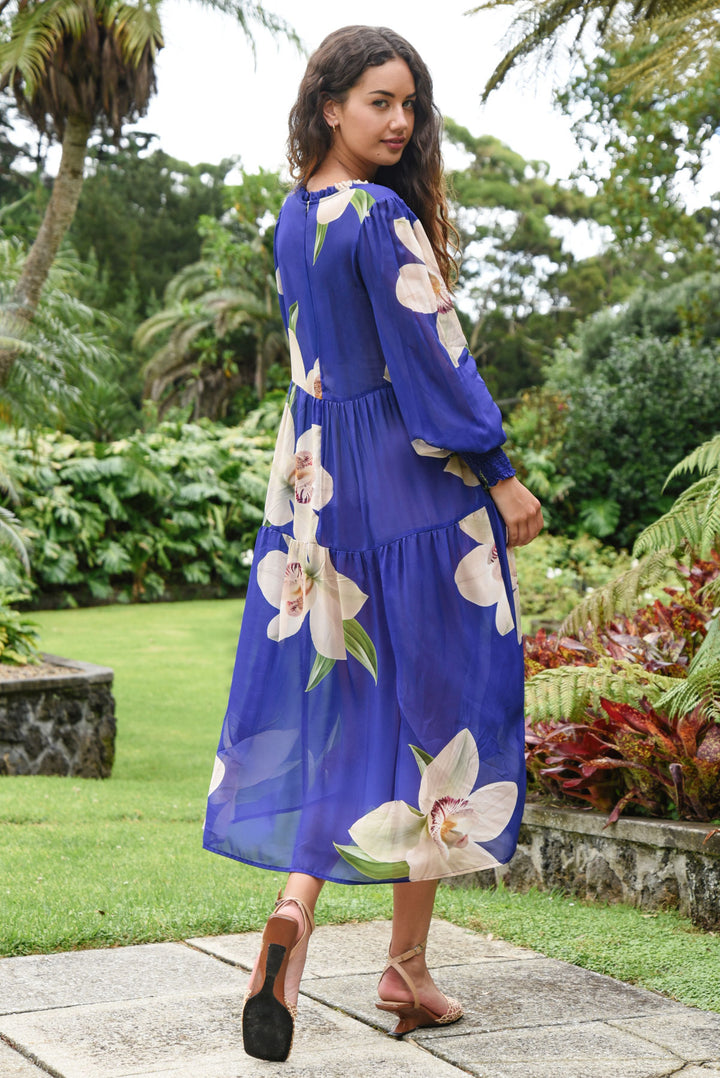 Curate Blue Orchid Dreaming of Spring Dress