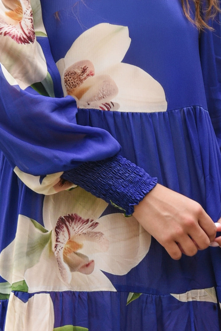 Curate Blue Orchid Dreaming of Spring Dress