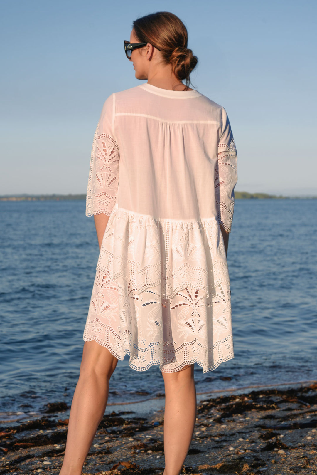 Curate All To Gather Dress White