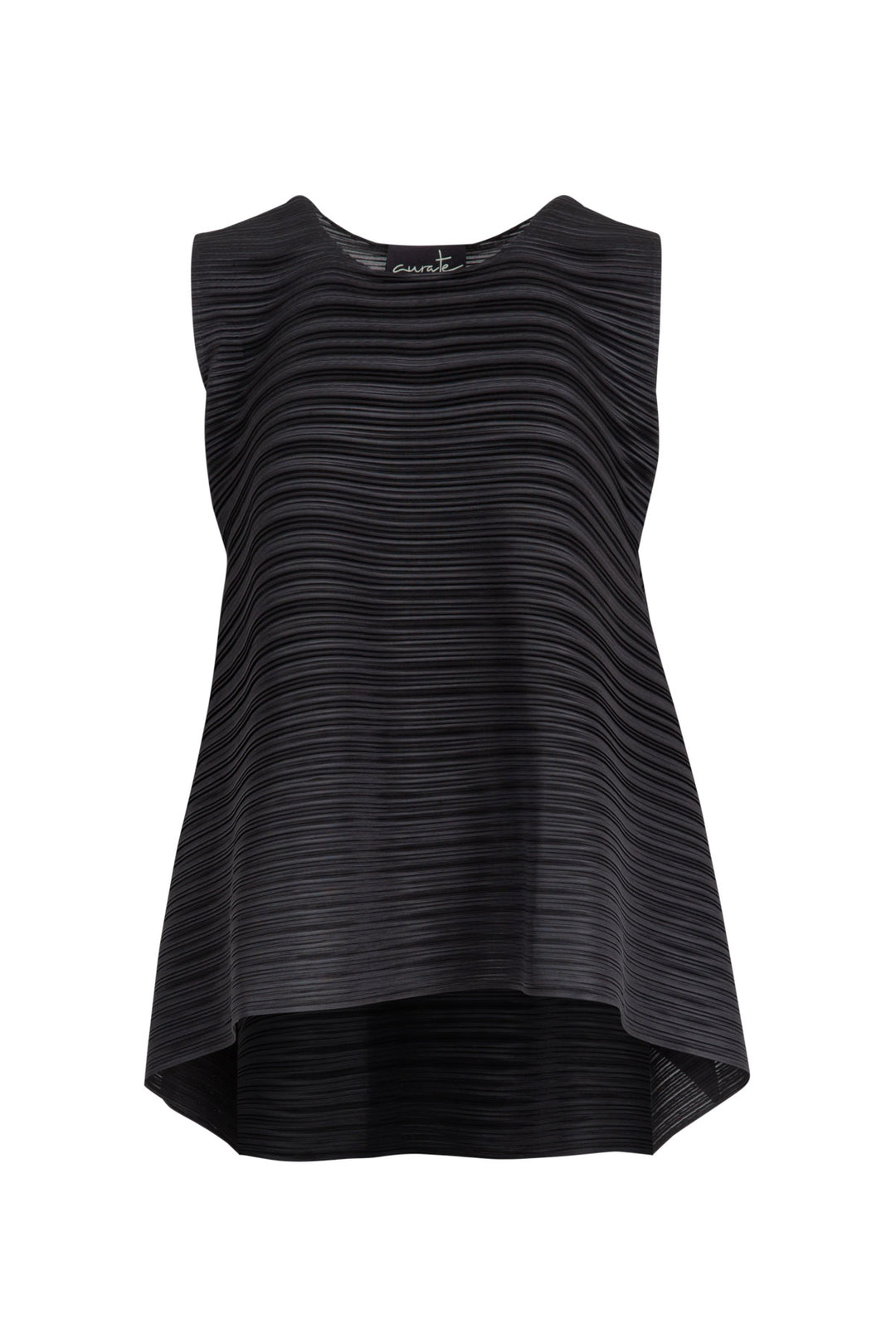Curate Black All Aflutter Top