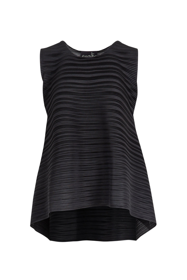 Curate Black All Aflutter Top