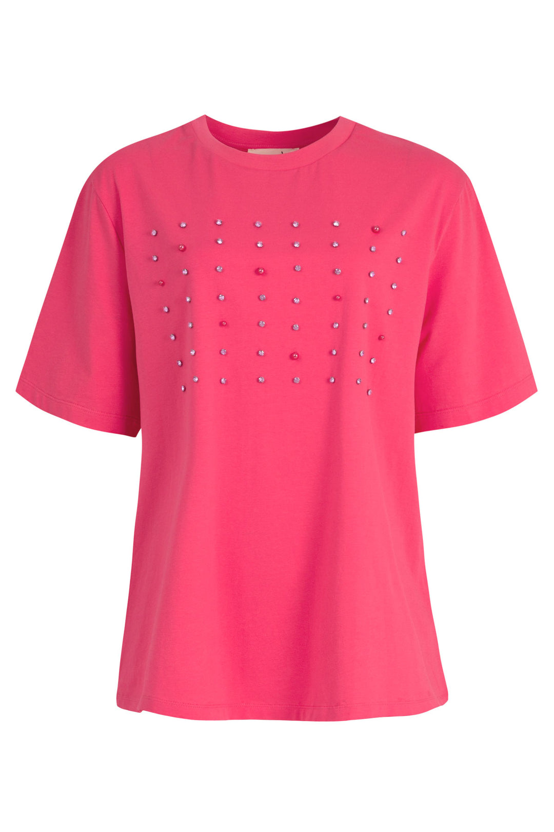 Curate Pink Surrounded by Studs Tee