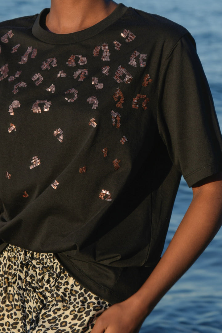 Curate Black You're Purrfect Tee