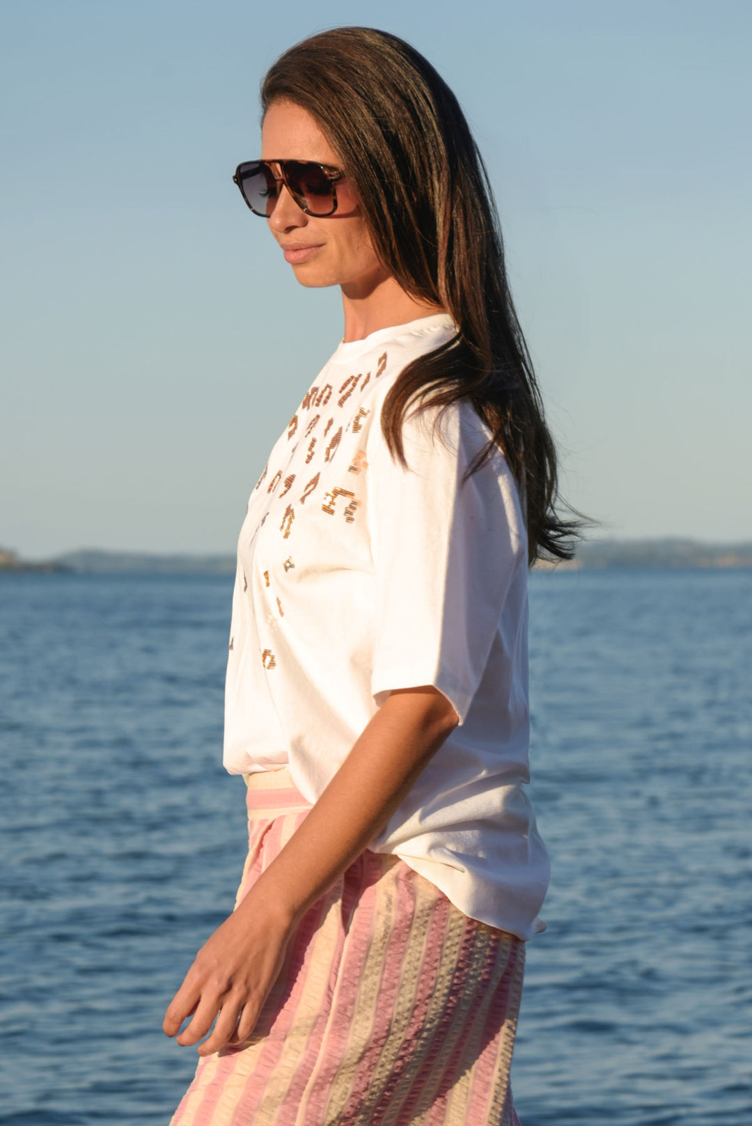 Curate White You're Purrfect Tee