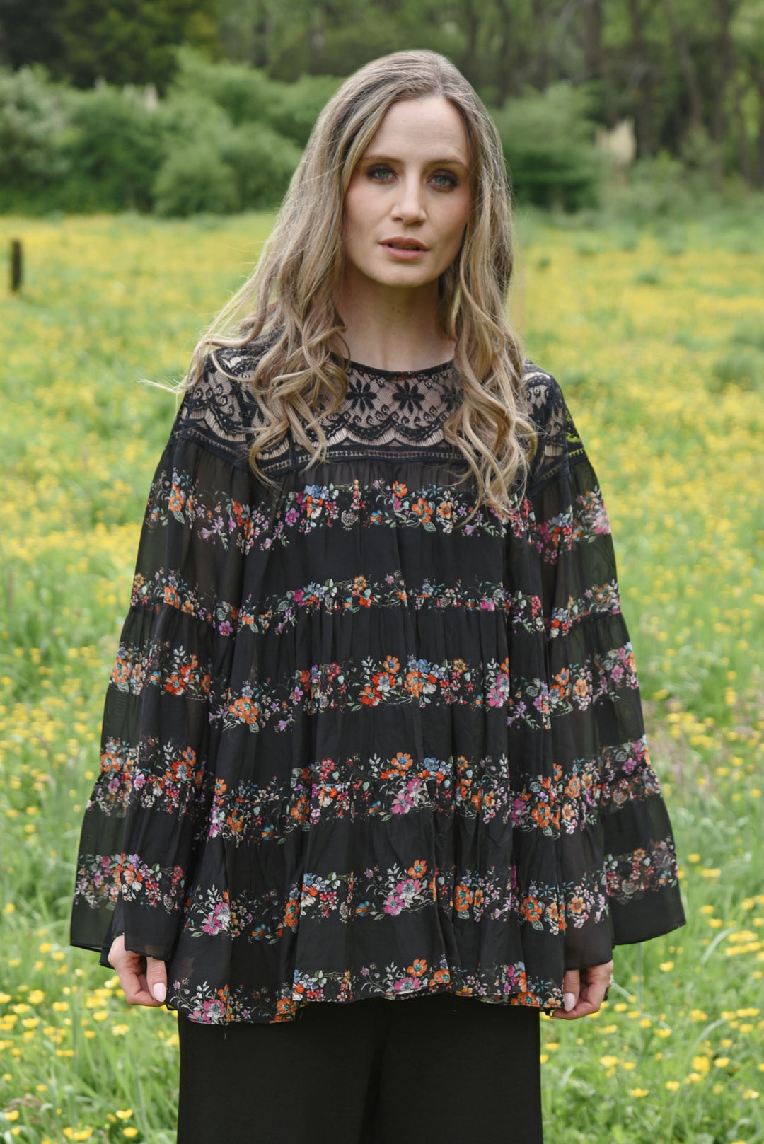 Curate Line of Beauty Amazing Lace Blouse