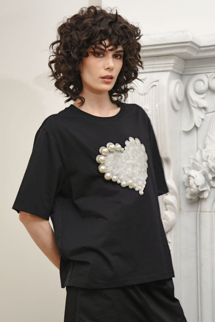 Curate Black Pearl Up Tee