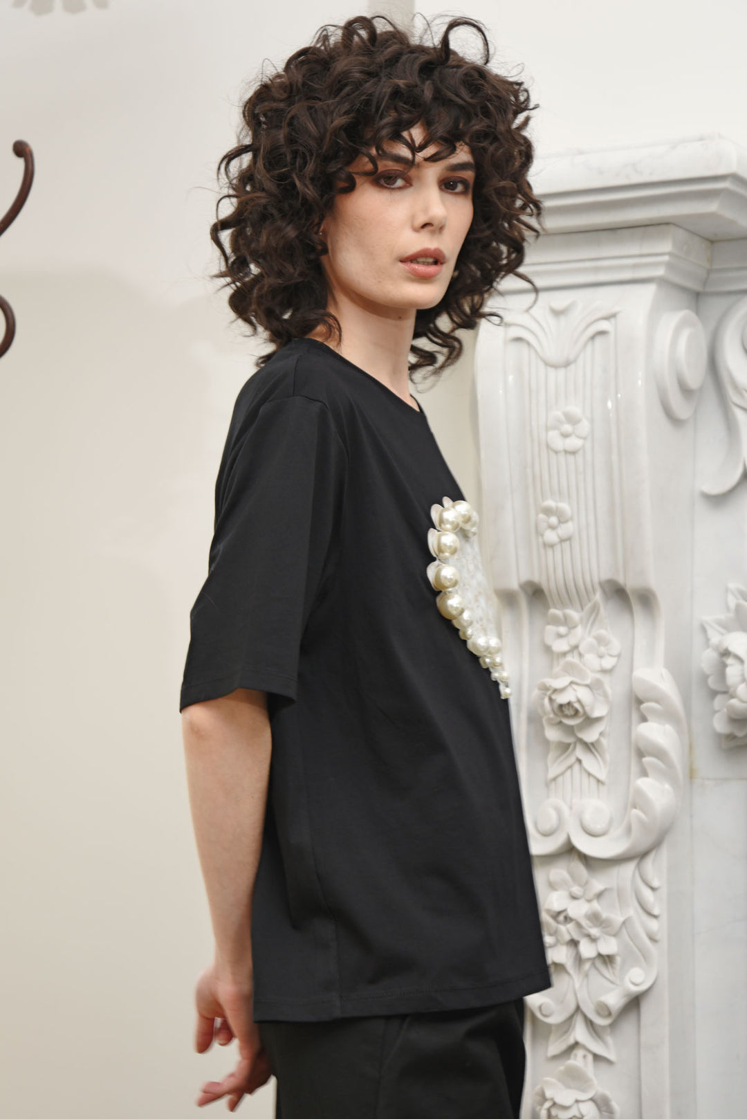 Curate Black Pearl Up Tee