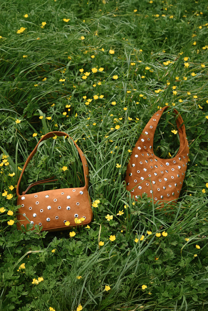 Curate Tan Eye-Let You Hold My Hand Bag
