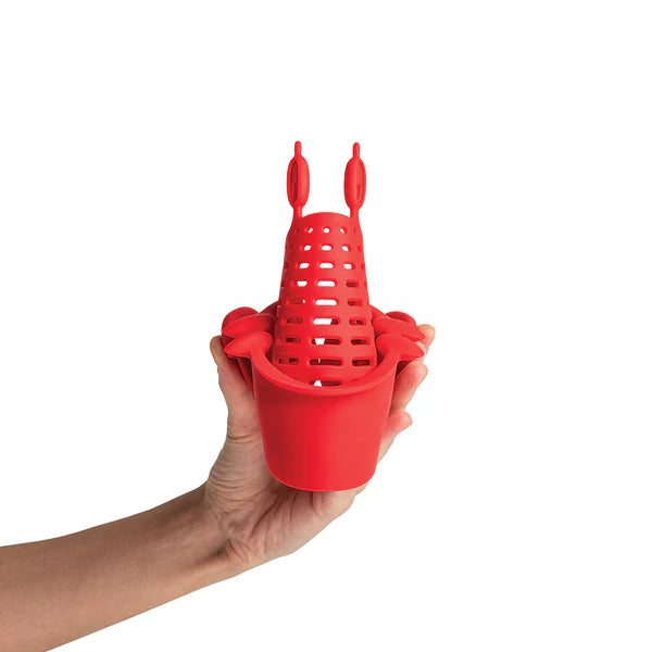 Crabby Pasta Pot Strainer