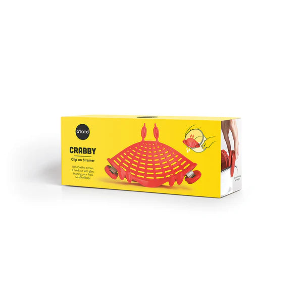 Crabby Pasta Pot Strainer