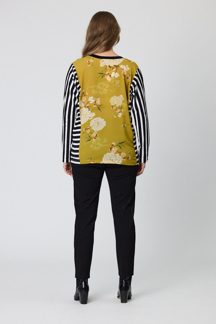 MUSTARD IVY TOP - RAPT ONLINE