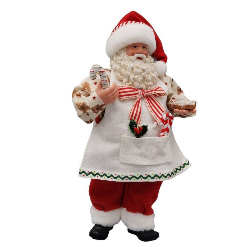 28cm Baker Santa Figurine