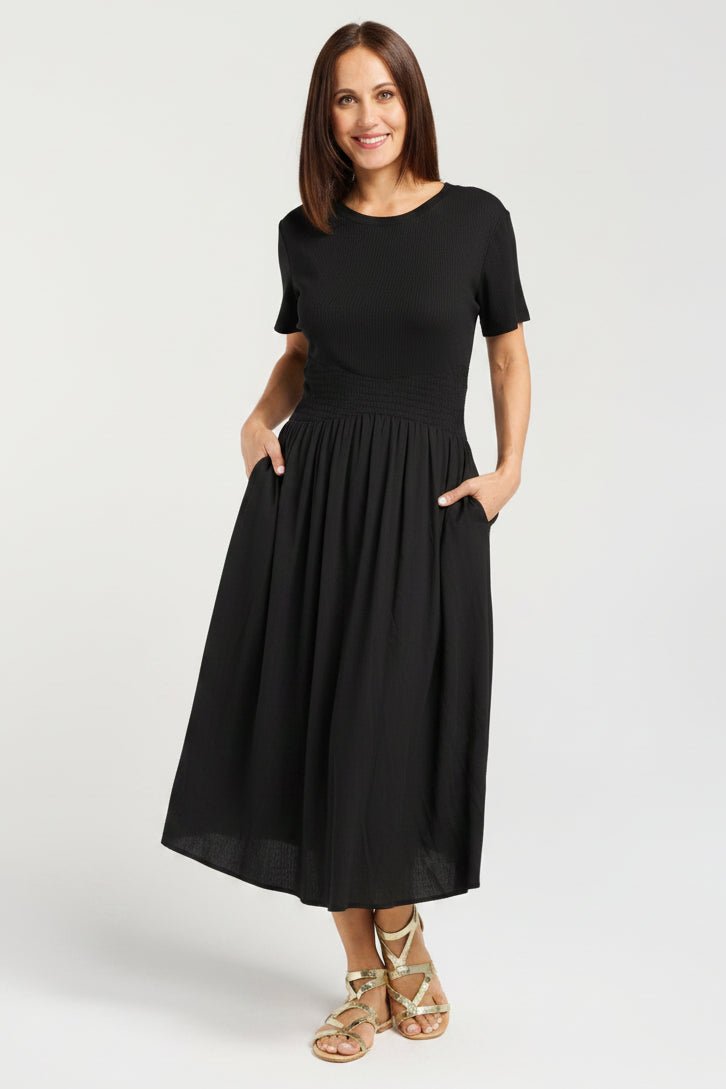 Seduce Black Delilah Dress - RAPT ONLINE