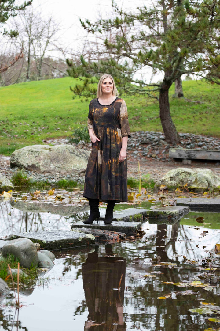 Deeanne Hobbs Midnight Trek Tarbana Dress