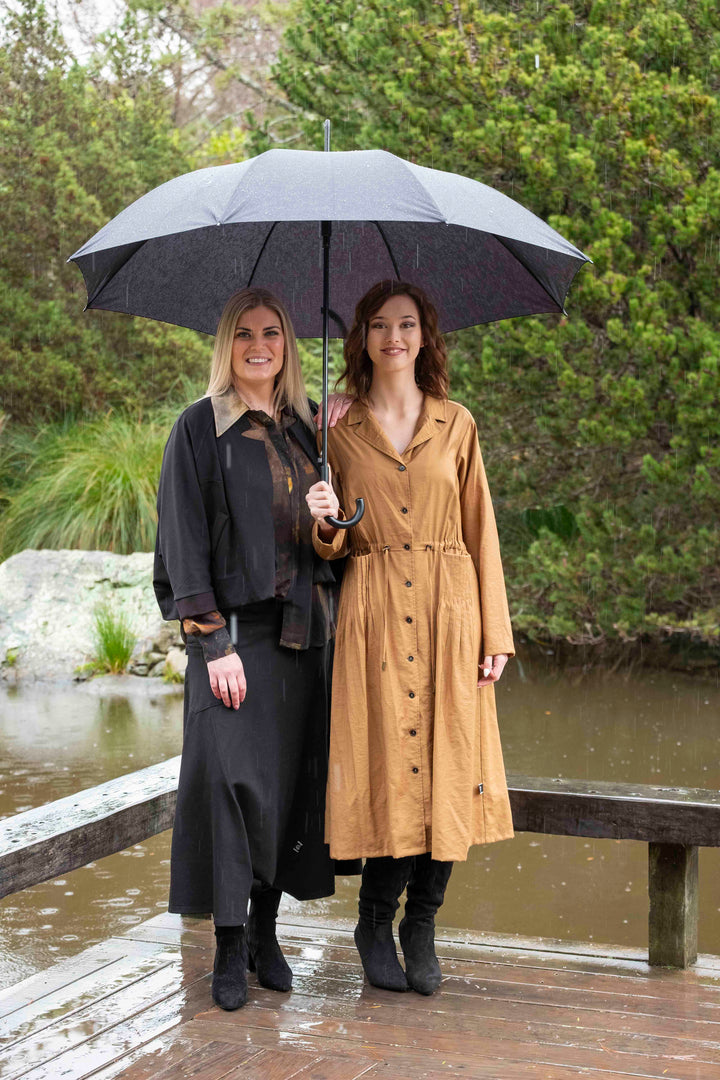 Deeanne Hobbs Shadowlines Pleat Clay Jacket