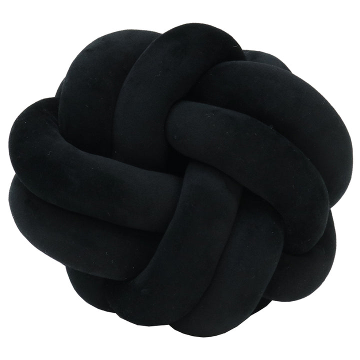 BLACK KNOT CUSHION