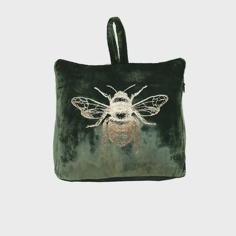 Le Forge Green Bee Doorstop