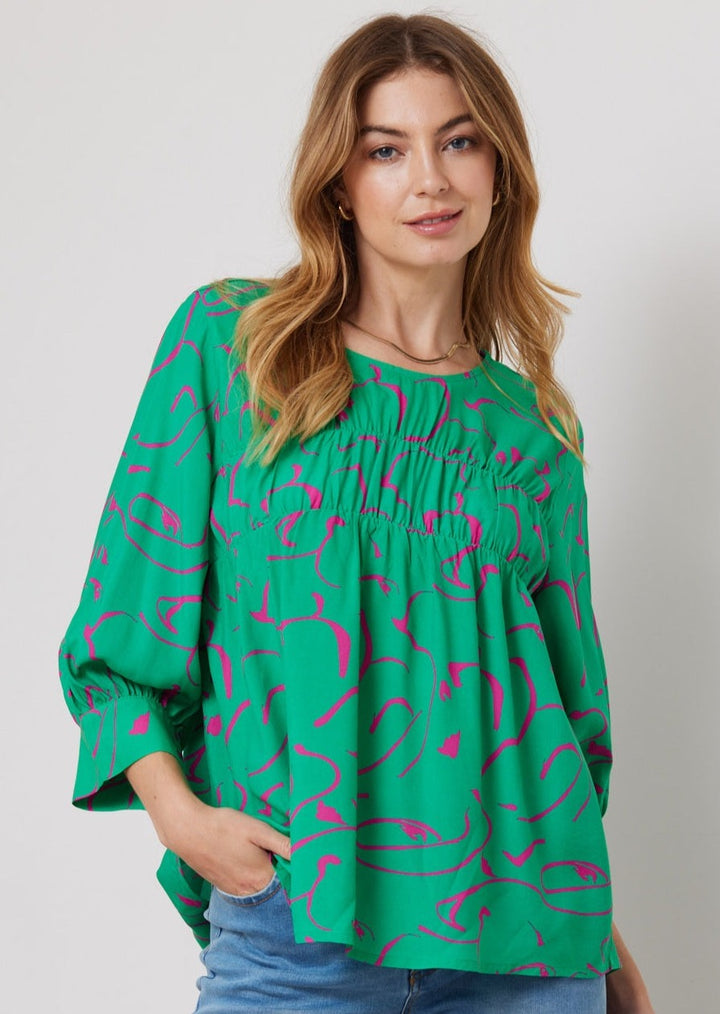 EMERALD SAWYER TOP