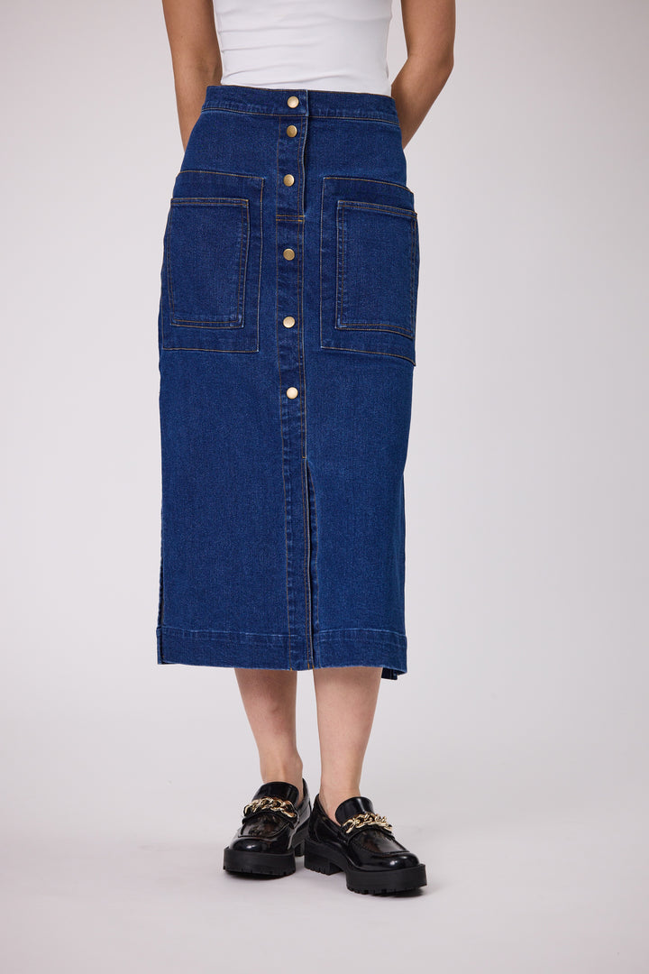 SYLVIE DENIM SKIRT