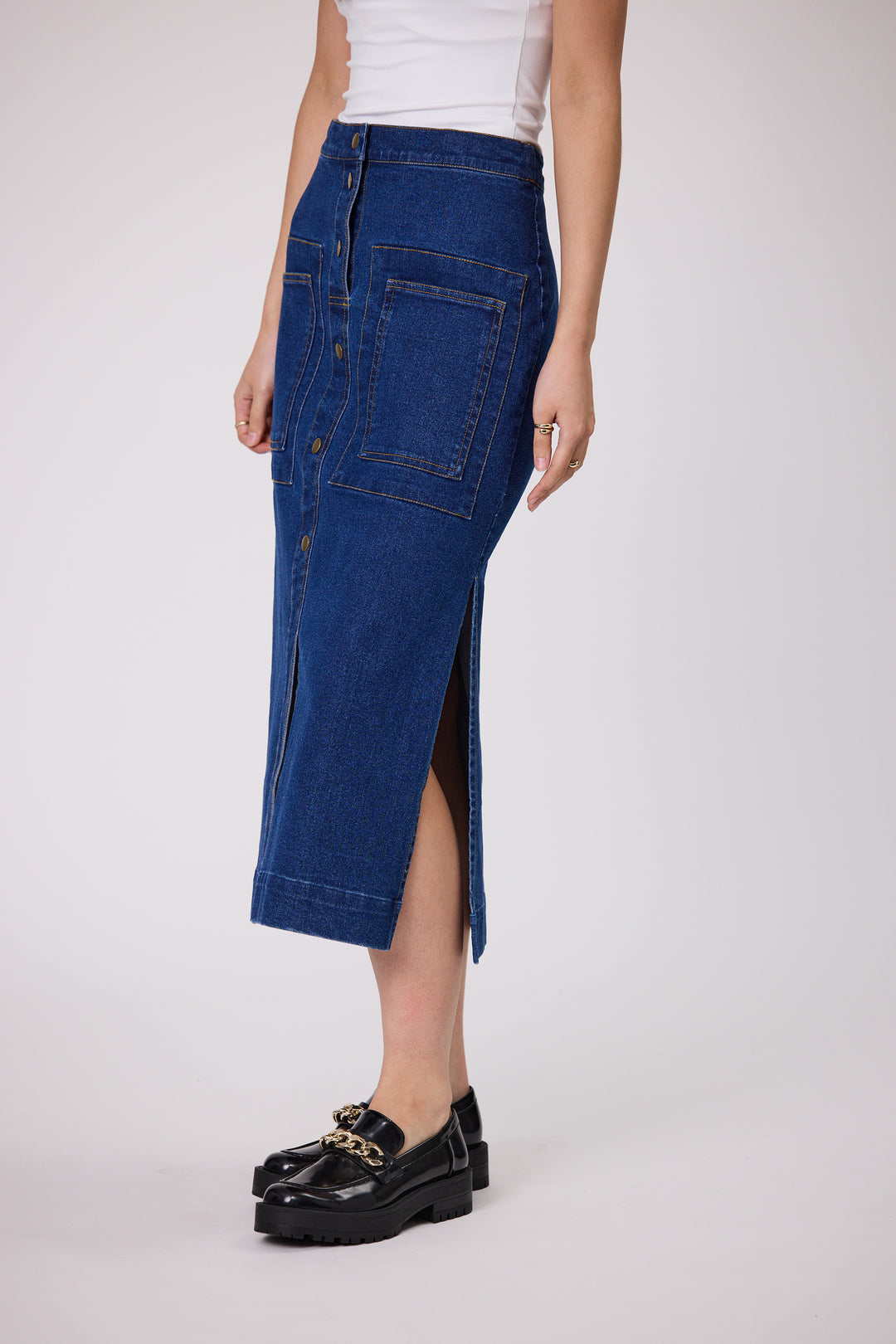 SYLVIE DENIM SKIRT