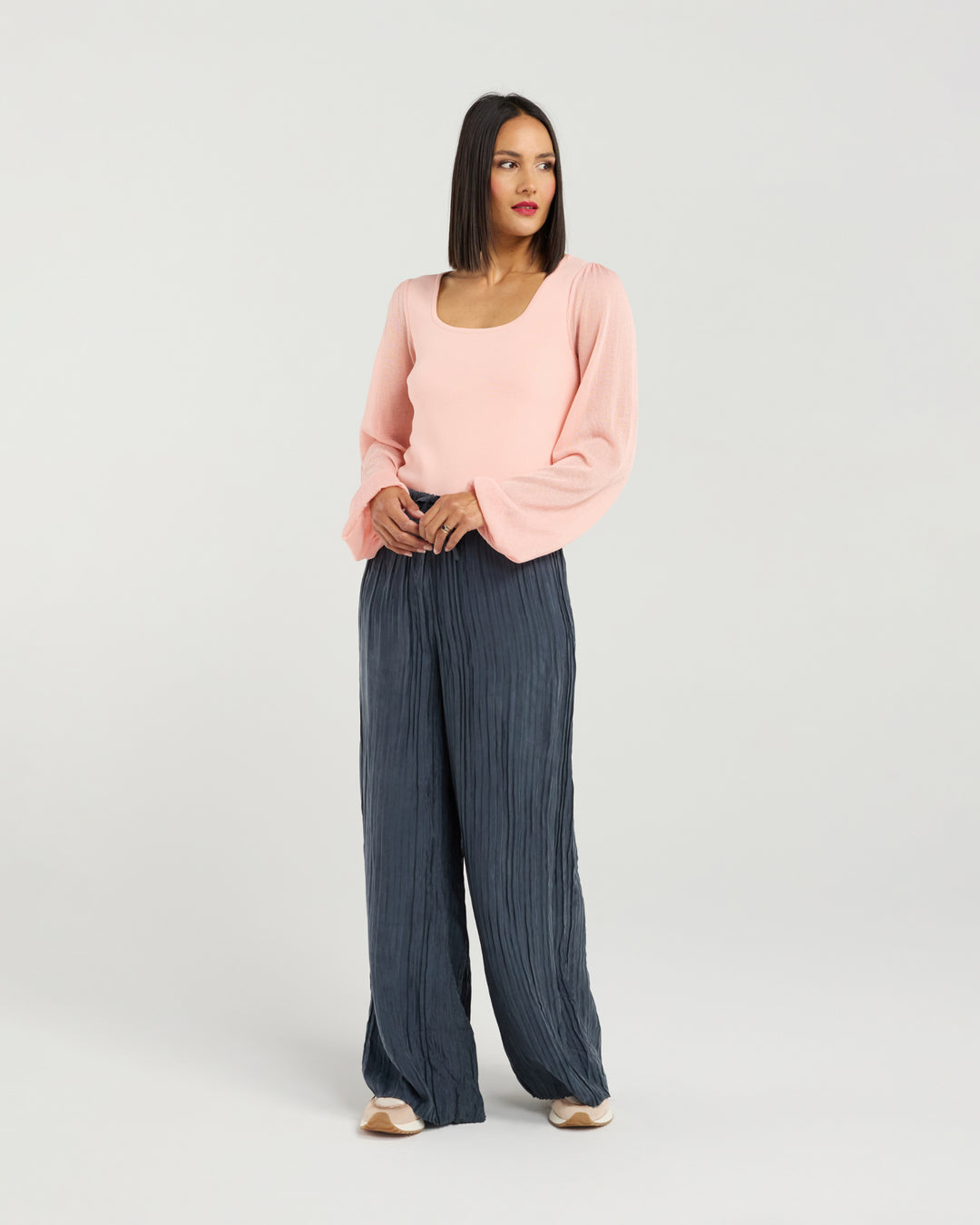 Et Alia Blush Lucy Knit Top