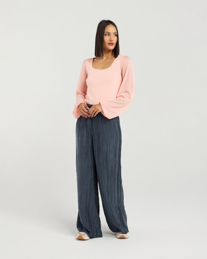 Et Alia Blush Lucy Knit Top