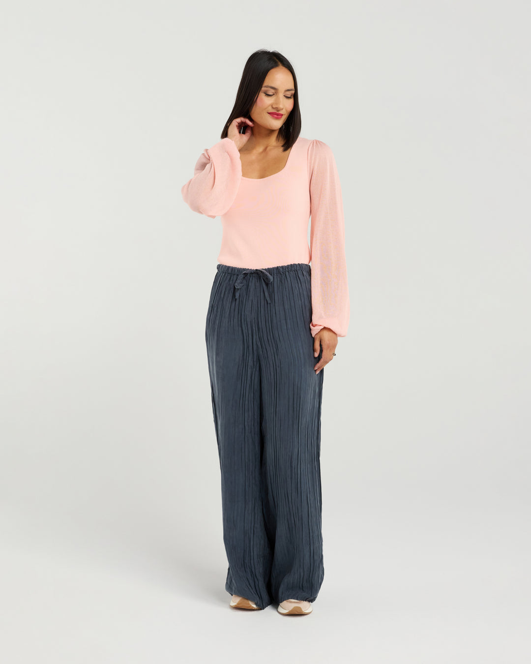 Et Alia Blush Lucy Knit Top