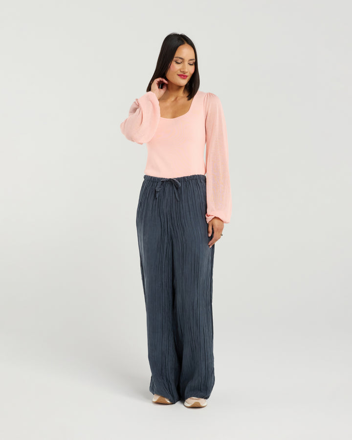 Et Alia Blush Lucy Knit Top