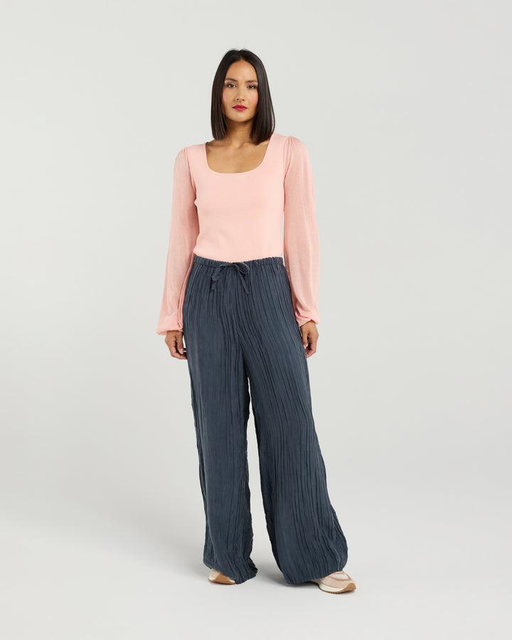 Et Alia Blush Lucy Knit Top