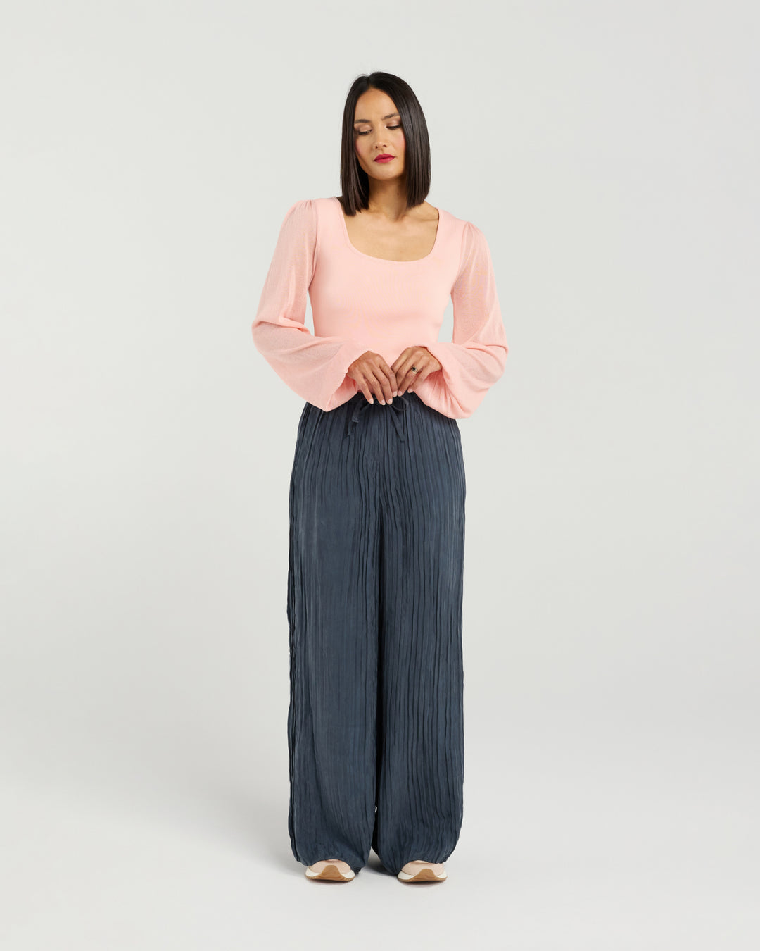 Et Alia Blush Lucy Knit Top