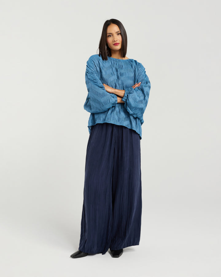 Et Alia Celest Pleat Aura Top