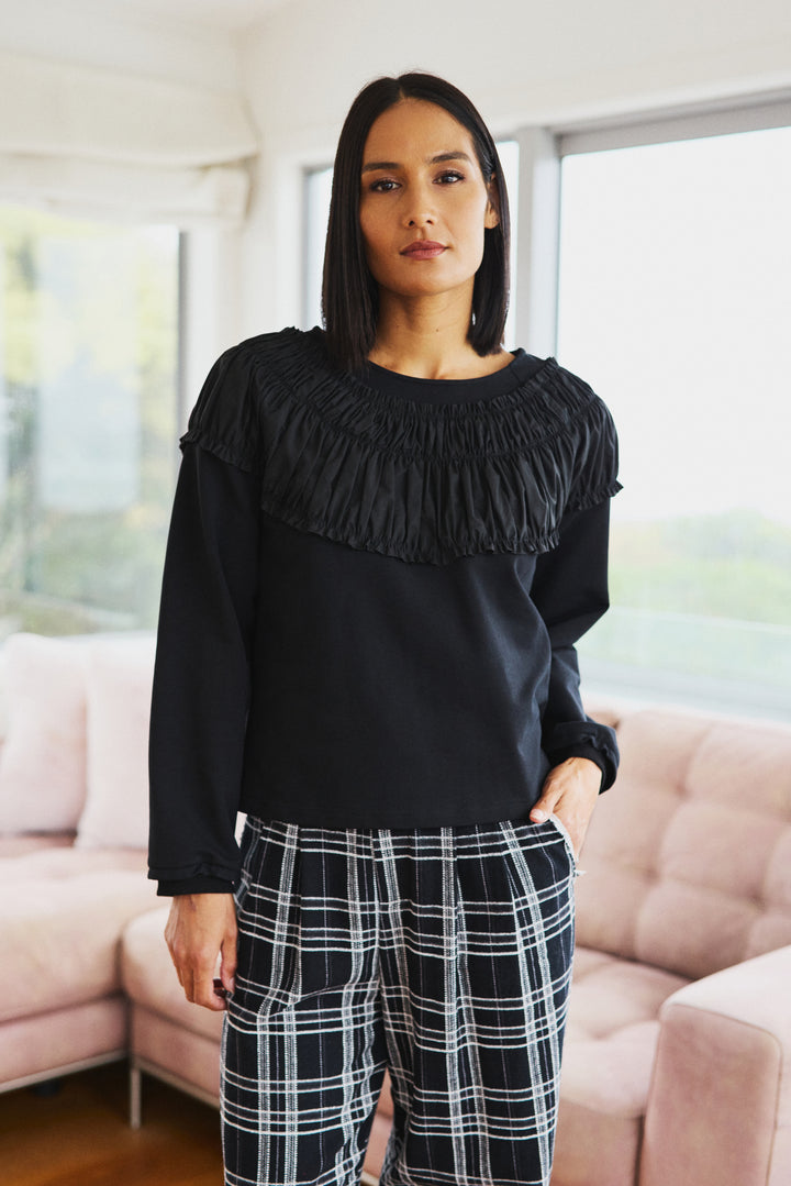 Et Alia Black Marlow Sweat