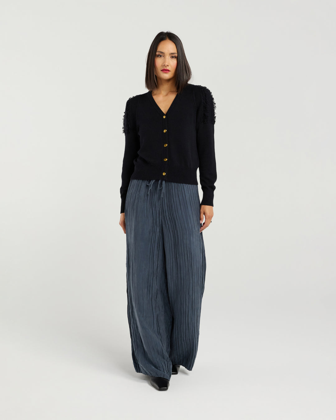 Et Alia Black Celine Cardigan