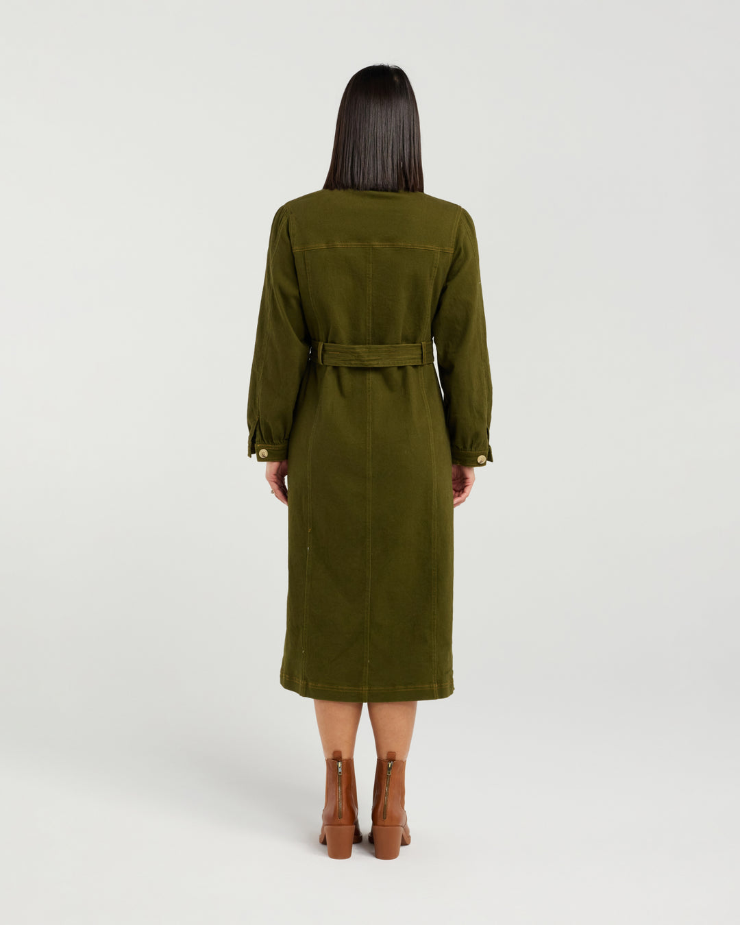 Et Alia Khaki Lydia Dress