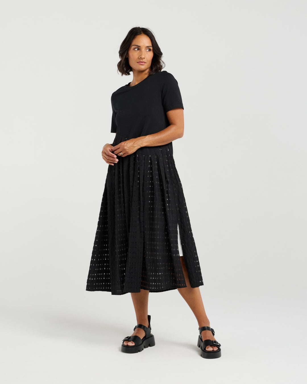 Et Alia Lee dress Noir Check