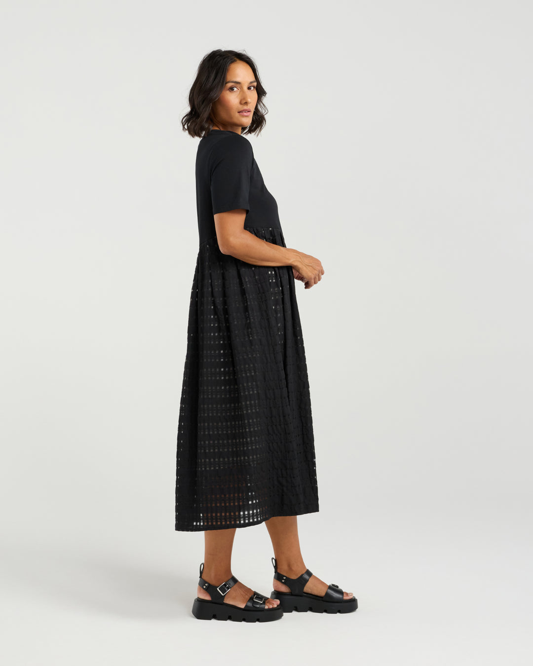 Et Alia Lee dress Noir Check