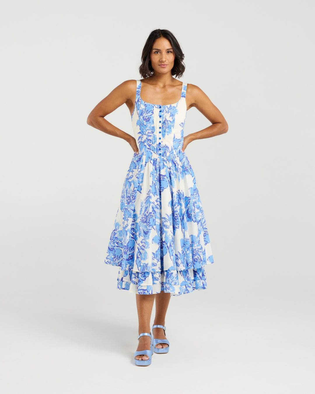 Et Alia Lily Dress Lavendar Garden