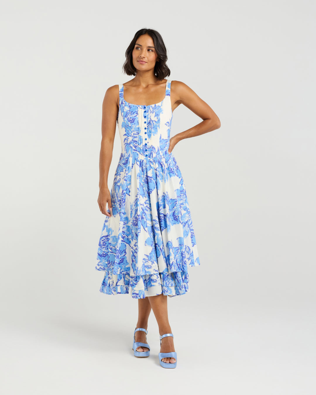 Et Alia Lily Dress Lavendar Garden