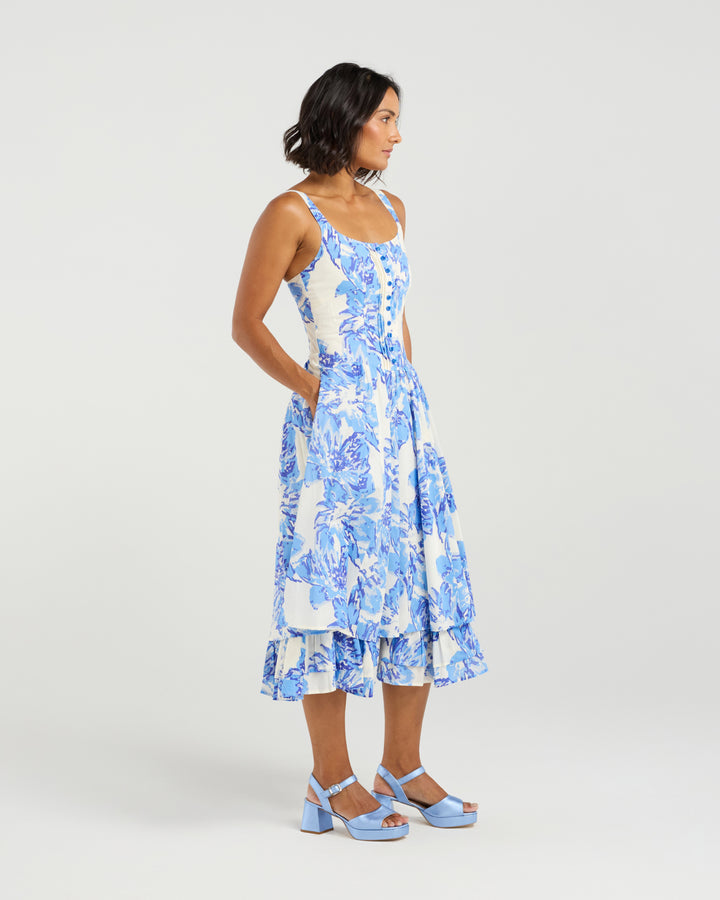 Et Alia Lily Dress Lavendar Garden