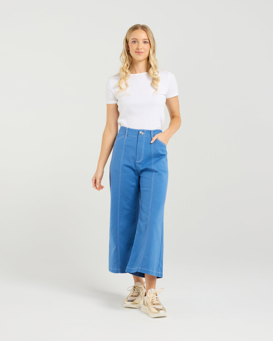 Et Alia Maya Pant French Indigo