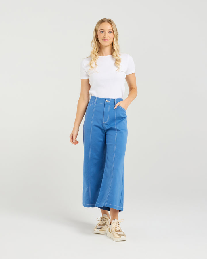 Et Alia Maya Pant French Indigo