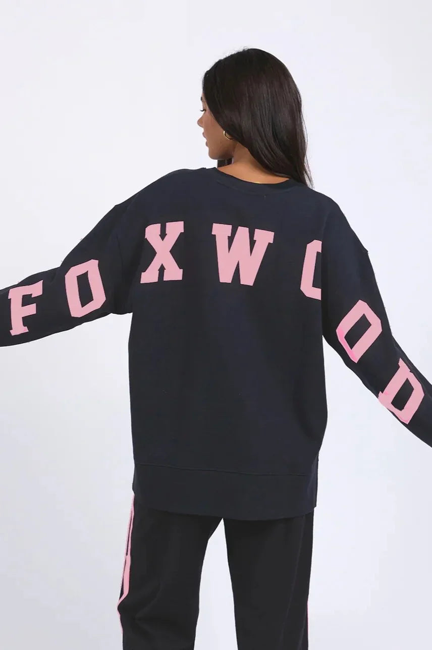 foxwood interval crew navy pink