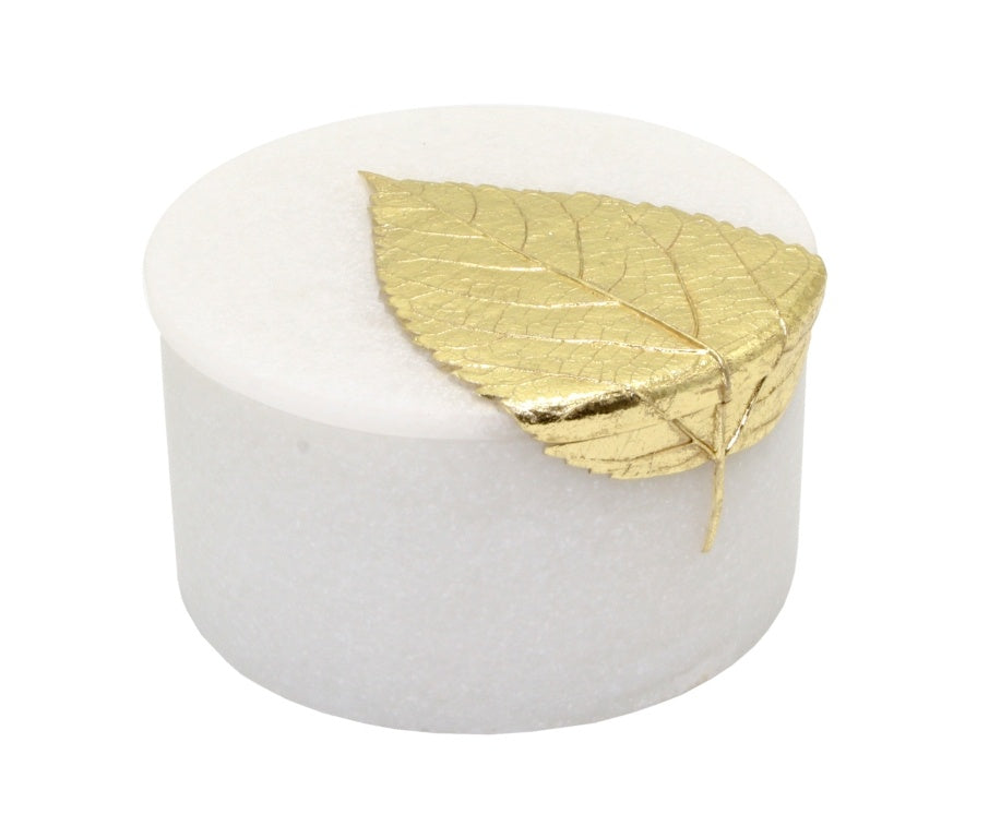 11cm Bodhi Gold Leaf Box