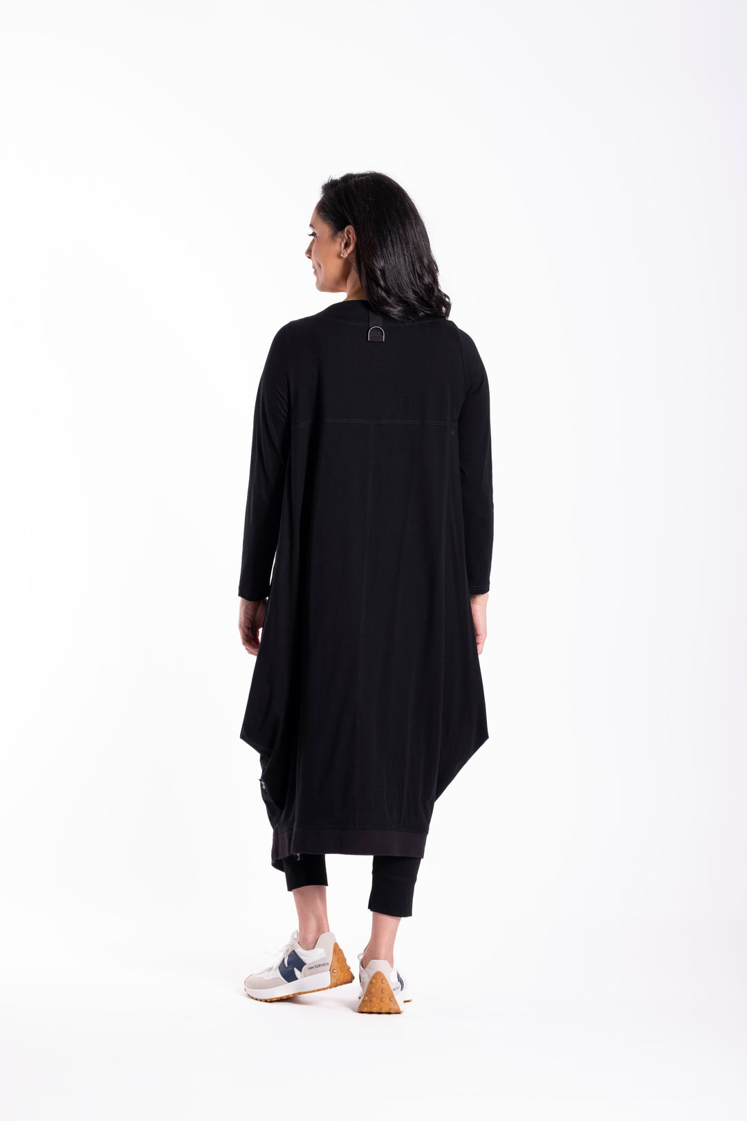 Jellicoe Noir Black Urban Fold Dress