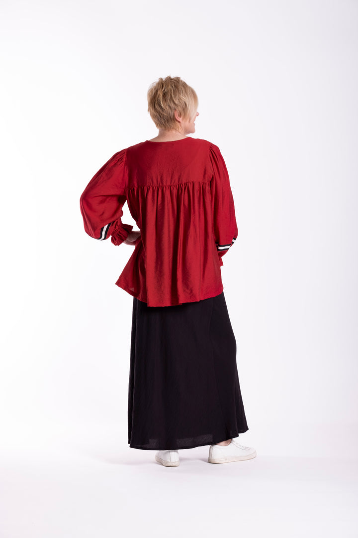 Jellicoe Crimson Claire Top
