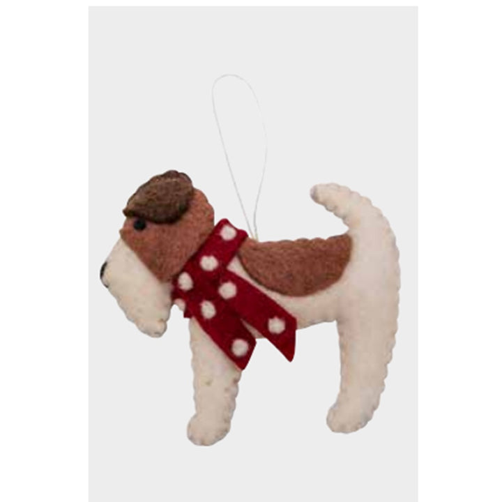 Pashom Fox Terrier Scarf Decoration